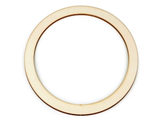 Dřevěný kruh na lapač snů Ø18 cm - buk