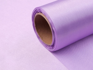 Satén jednostranný / stuha šíře 14 cm - fialový lila