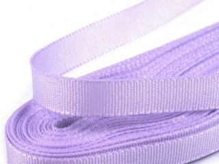 Stuha taftová šíře 6 mm - světle fialová