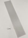 Voskový pásek stříbrný 2 mm x 25 cm