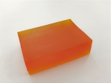 Mýdlová hmota oranžová transparentní 220 g