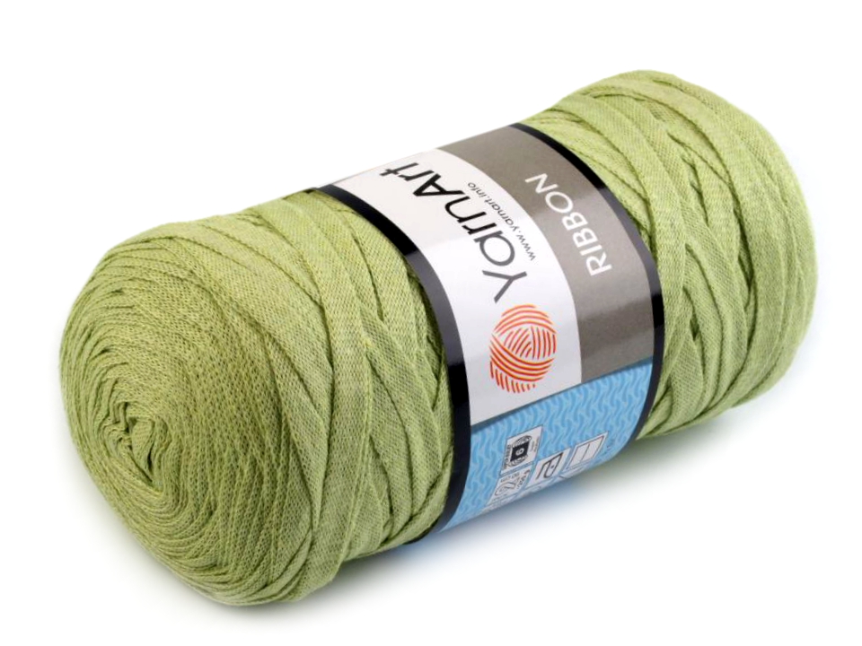 Špagety ploché Ribbon 250 g YarnArt petrolejová