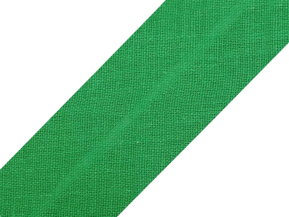 Šikmý proužek 30 mm - zelený