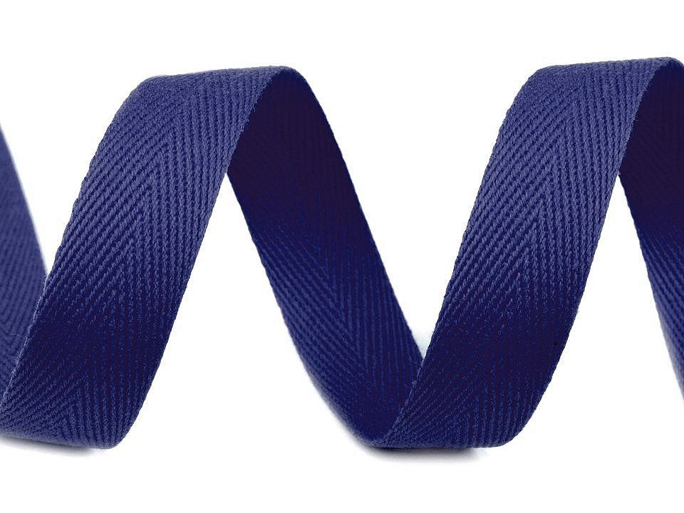 Keprovka - tkaloun šíře 18 mm modrá
