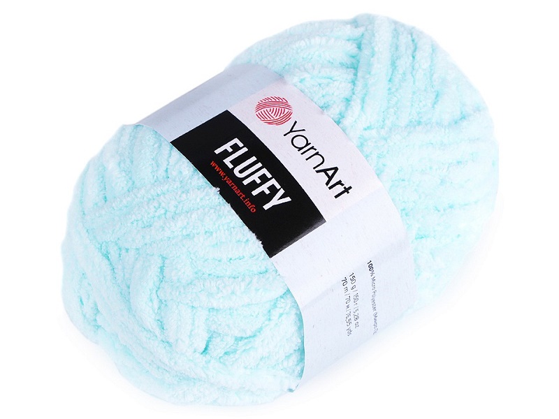 Příze Fluffy 150 g YarnArt -mint