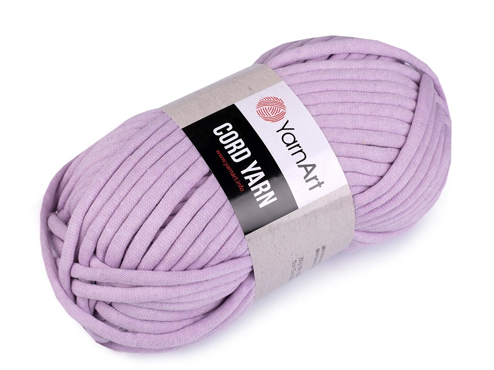 Pletací příze Cord yarn - fialová