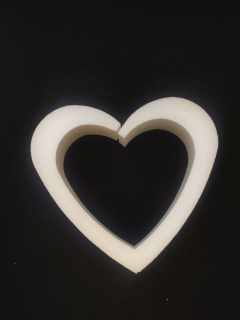 Polystyrenové srdce 19 x 18 cm