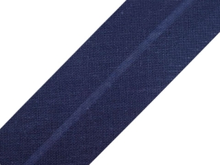 Šikmý proužek 30 mm - tmavě modrý