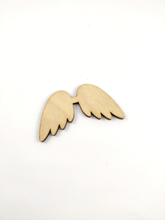 Dřevěná křídla na macrame andílky