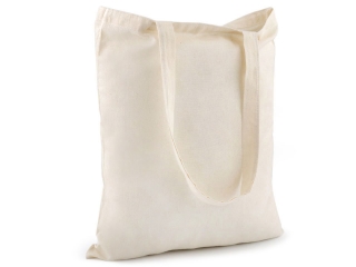 Textilní taška bavlněná 34x39 cm k dozdobení