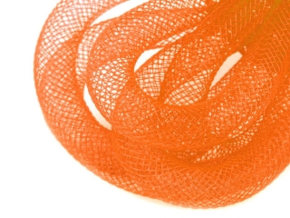 Dekorační dutinka oranžová 10mm